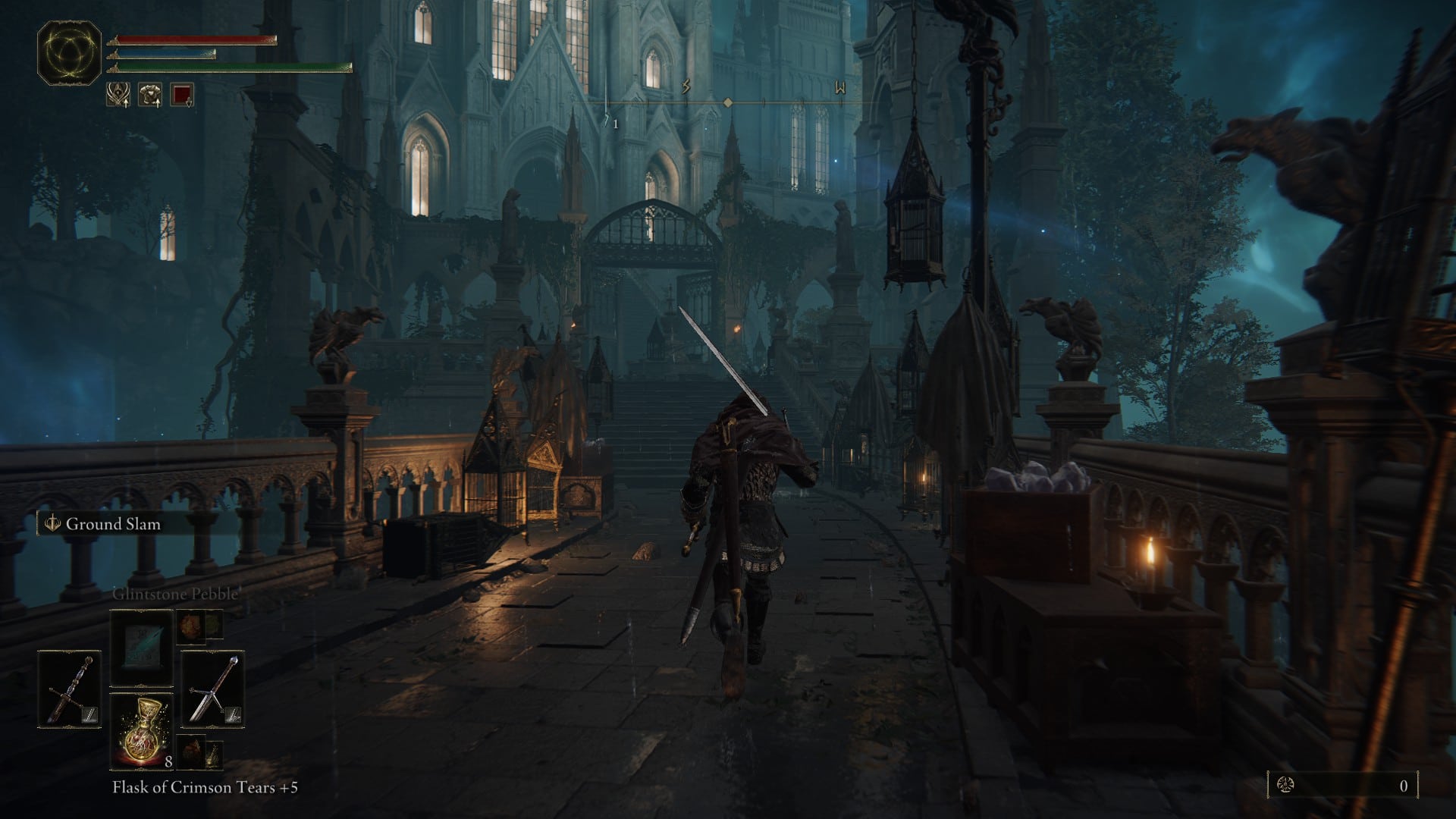 The bridge leading into Raya Lucaria Academy