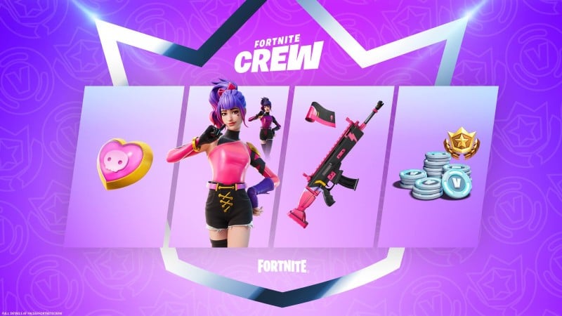 Fortnite Crew Tracy Trouble Set