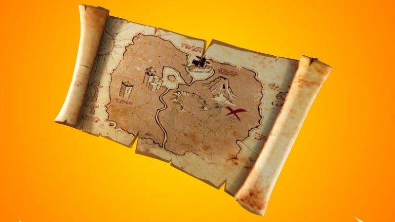 Fortnite Treasure Map