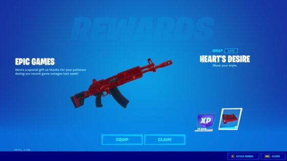 Fortnite: How to Unlock Heart’s Desire Wrap for Free
