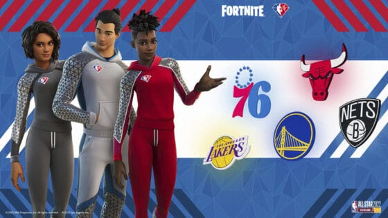 Fortnite x NBA 75 Collab Celebrates All-Star Game