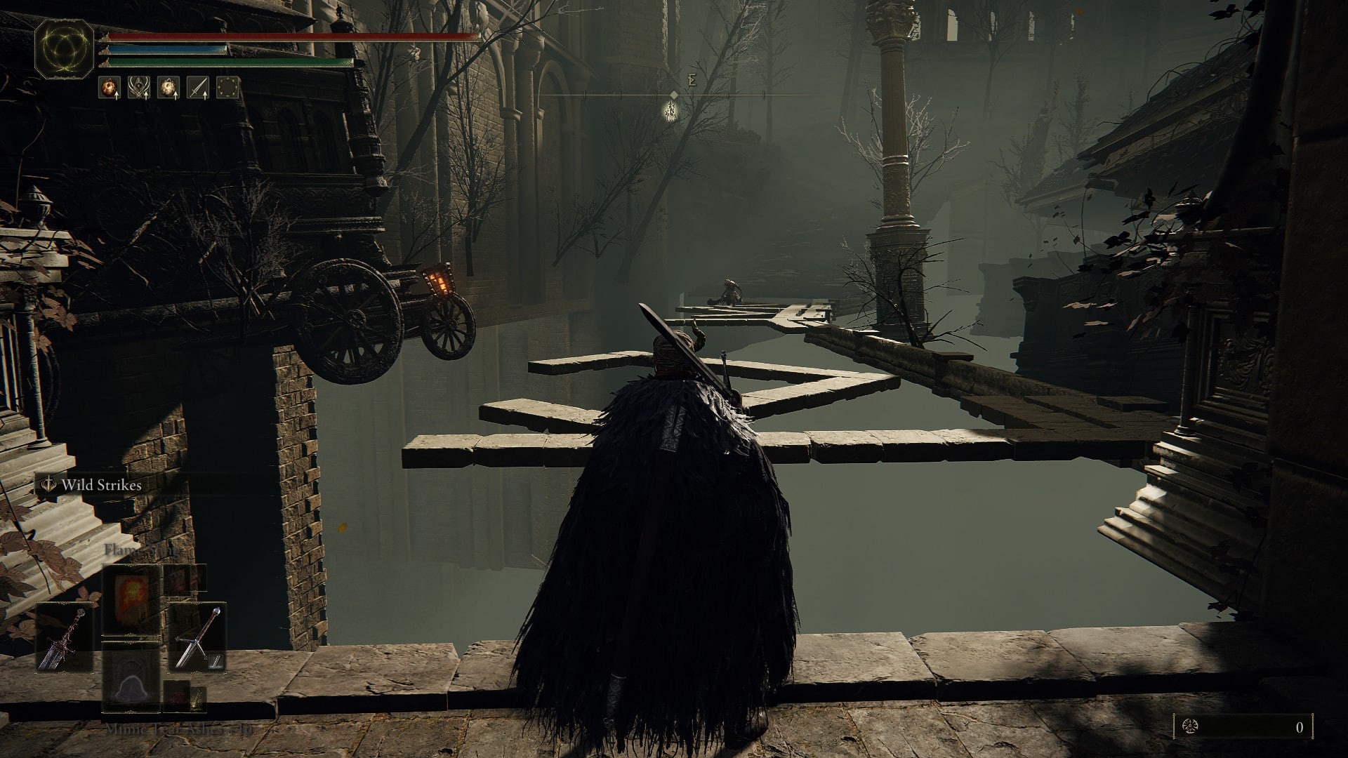 A screen grab from one of Elden Ring's unique areas