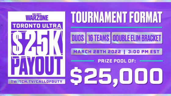 Toronto Ultra Announce $25K Tournament