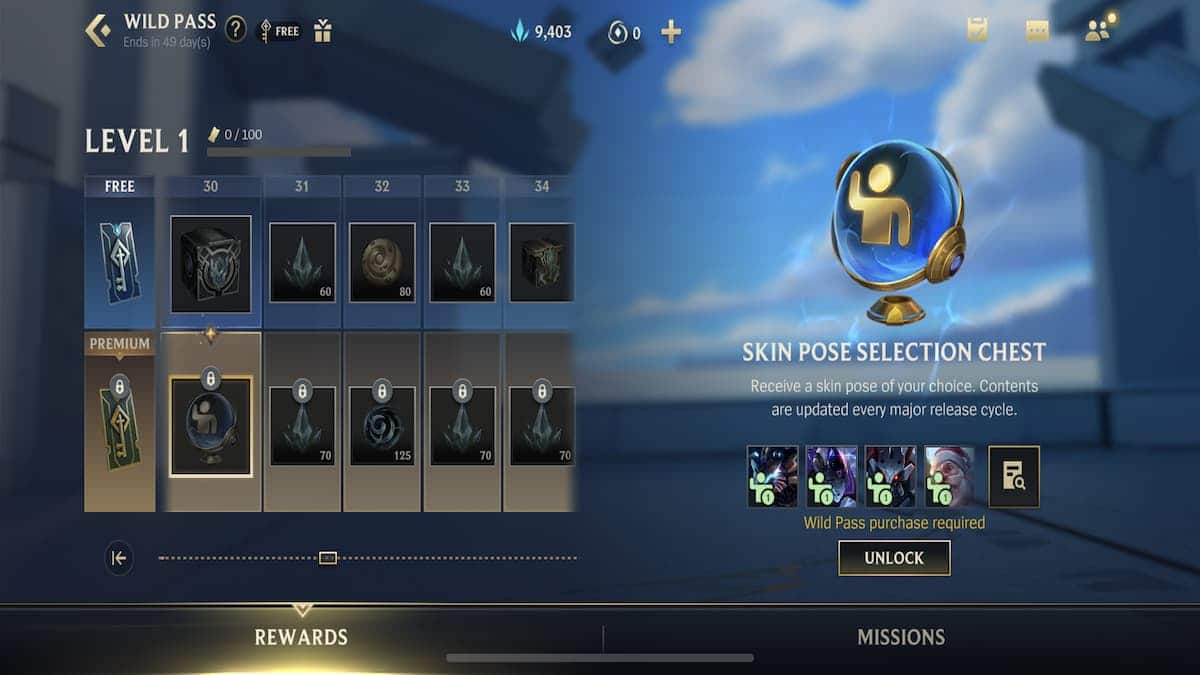 Wild Pass Season 6 Tier 30