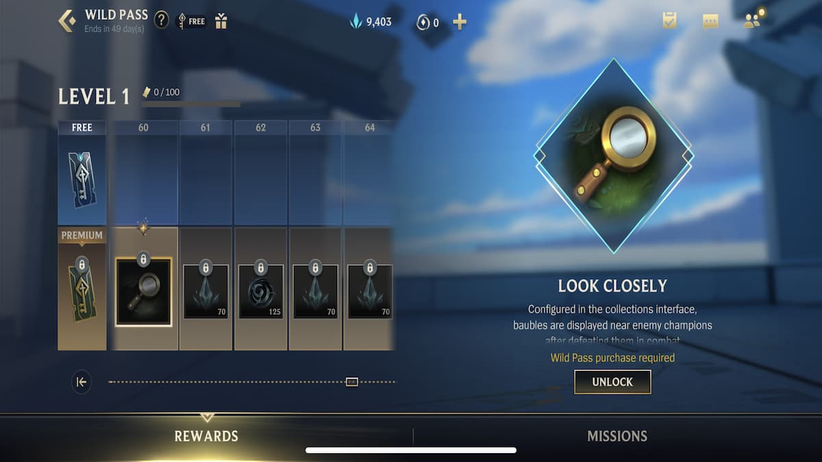 Wild Pass Season 6 Tier 60