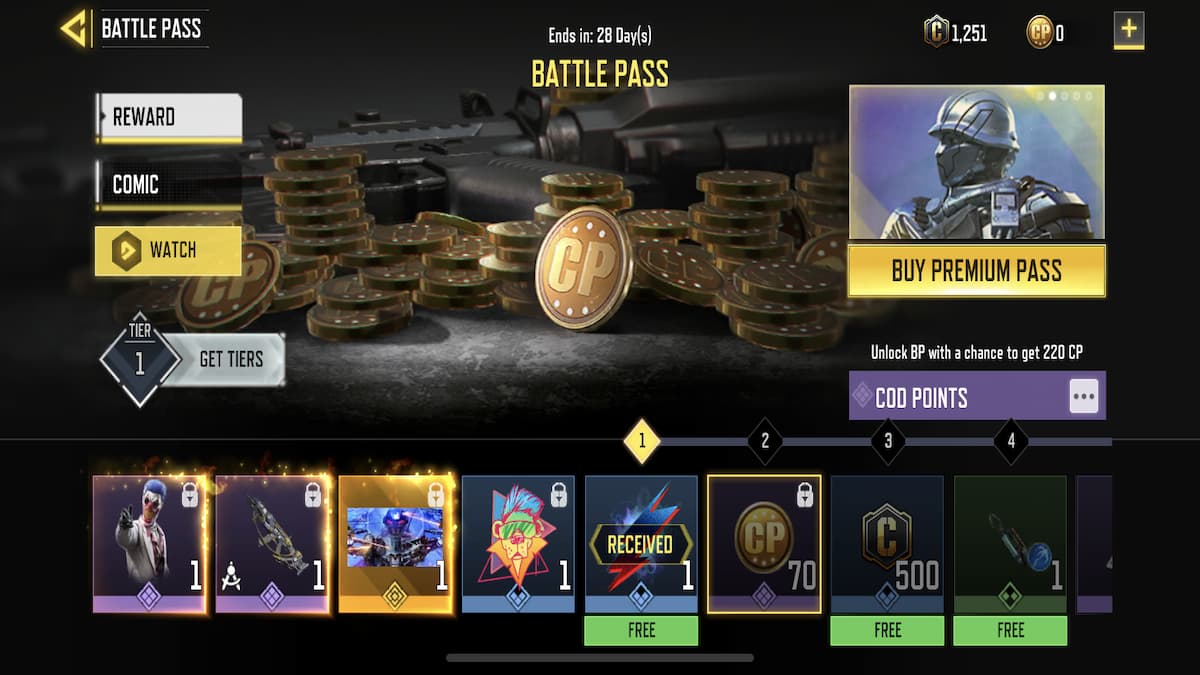 CODM Season 3 Battle Pass
