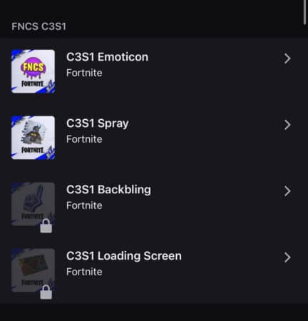 FNCS Twitch Drops