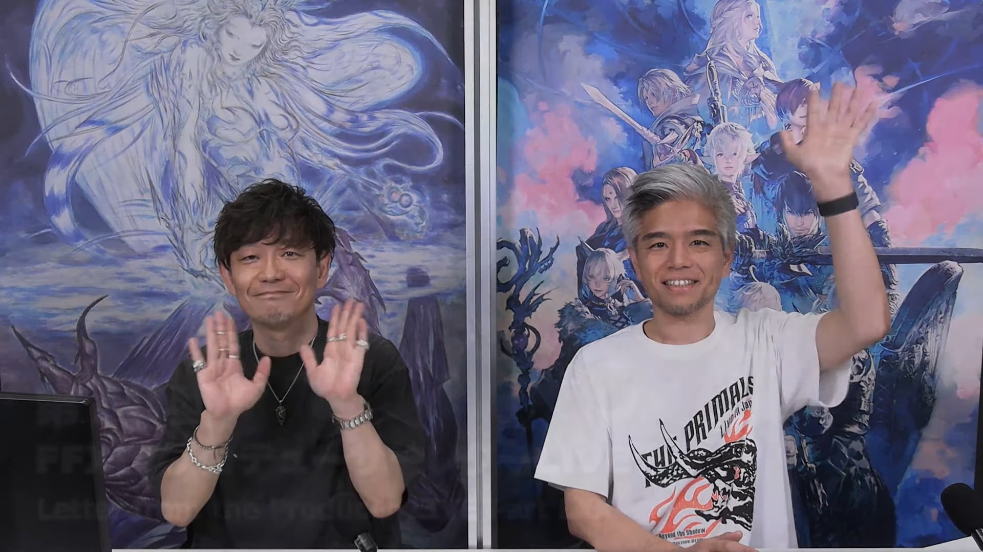  Naoki Yoshida appears on stream during a Final Fantasy XIV Letter from the Producer Live