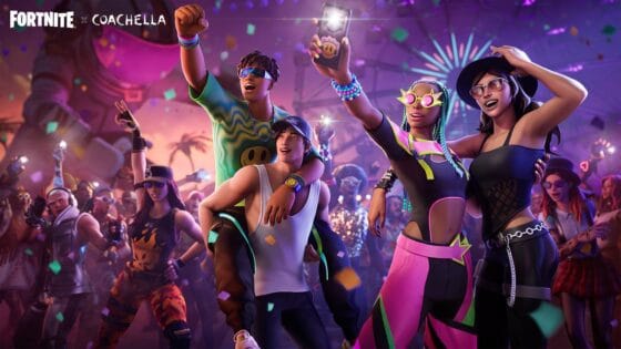 Fortnite x Coachella Presents Festival-Themed Skins & More