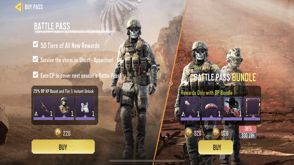 COD Mobile Season 4 Battle Pass Cost