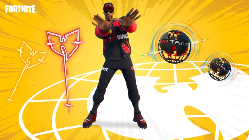 The official Fortnite x Wutang Clang collaboration outfit