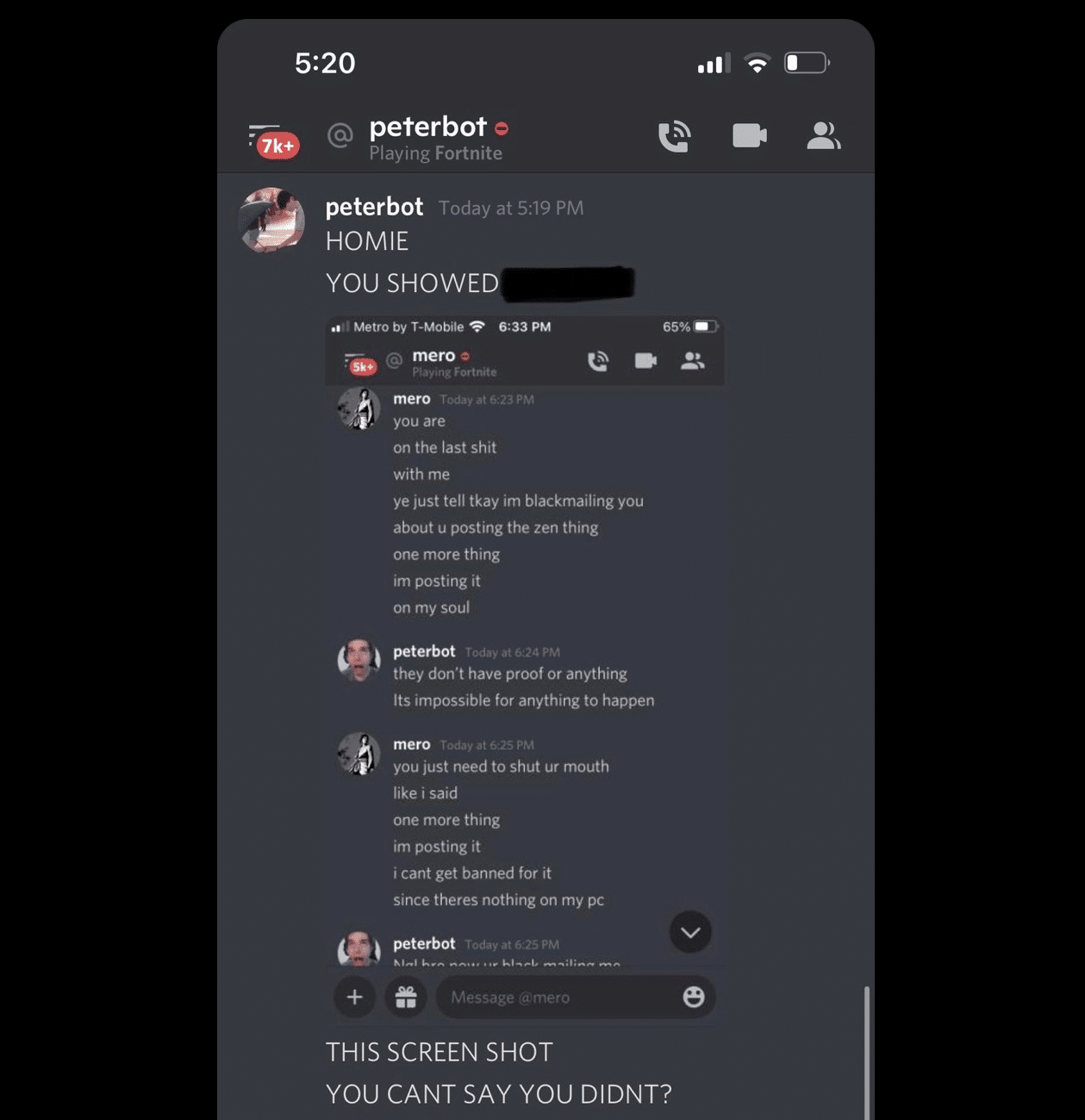 The discord screen caps where mero appears to be discussing Cronus Zen