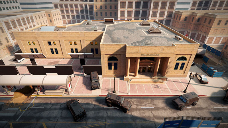 Bank Map Rainbow Six Mobile Alpha Testing