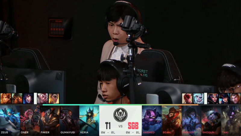 T1 v SGB MSI