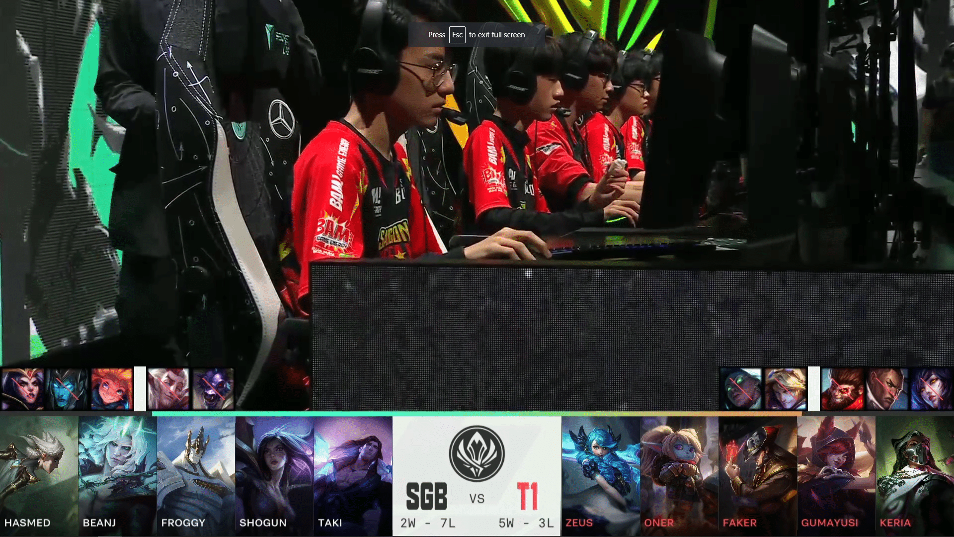 MSI Rumble Stage Final day