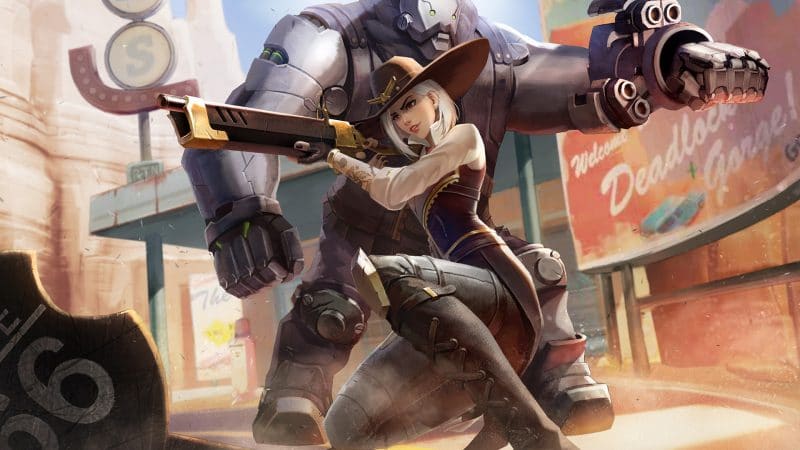 The Overwatch hero, Ashe