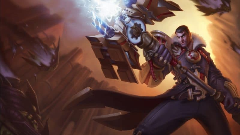 Splash art of base Jayce