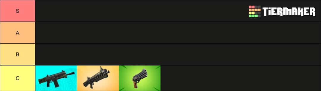Fortnite Chapter 3 Season Tier List C Tier