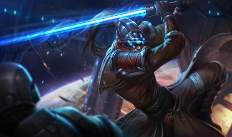 Splash art of Chosen Master Yi