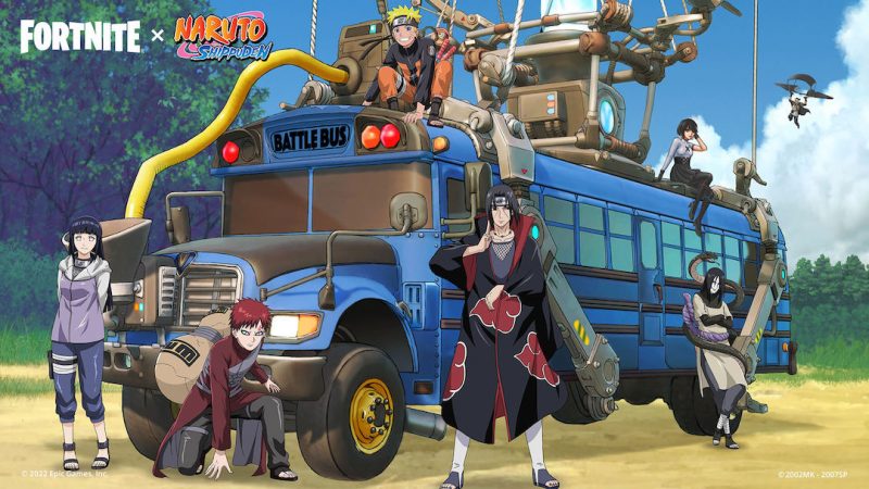 Fortntie Naruto Crossover