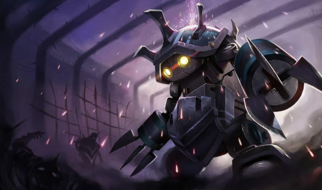 Splash art of Full Metal Rammus