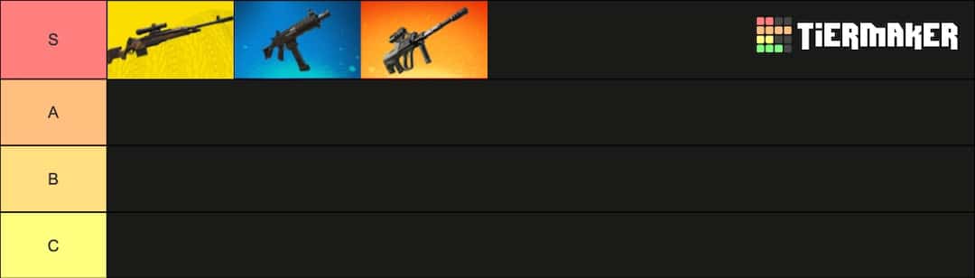 Fortnite Chapter 3 Season Tier List - S Tier