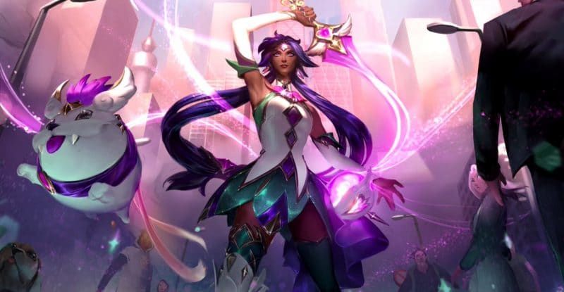 Star Guardian Nilah Splash Art