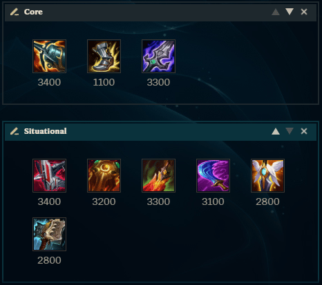 Items for Bel'Veth, Empress of the Void