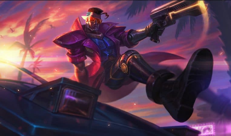 A Picture of Demacia Vice Lucian