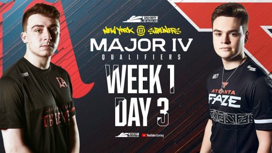 Call of Duty League Major 4 Qualifiers – Week 1; Day 3 Recap