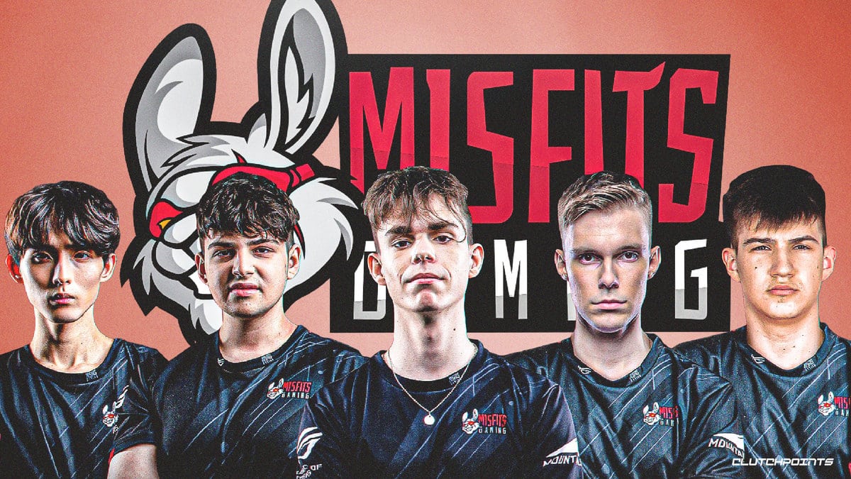 The roster of Misfits Gaming