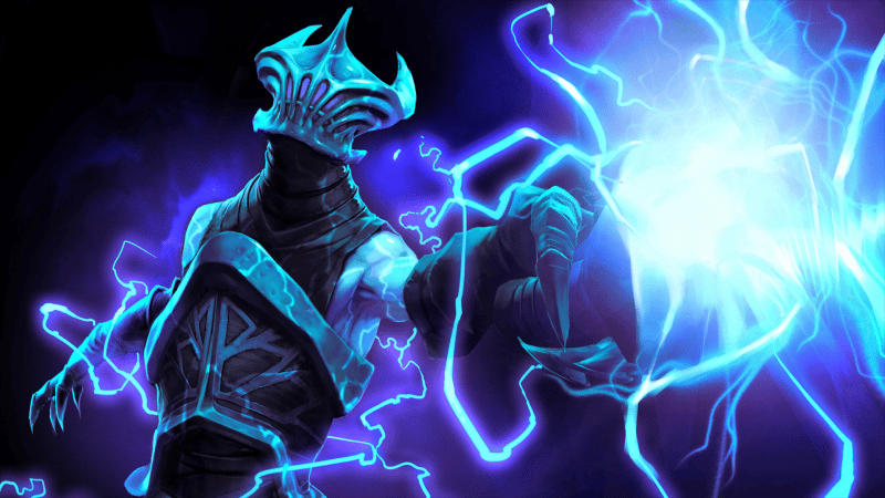 Razor uses a whip to strike enemies in Dota 2 7.31d