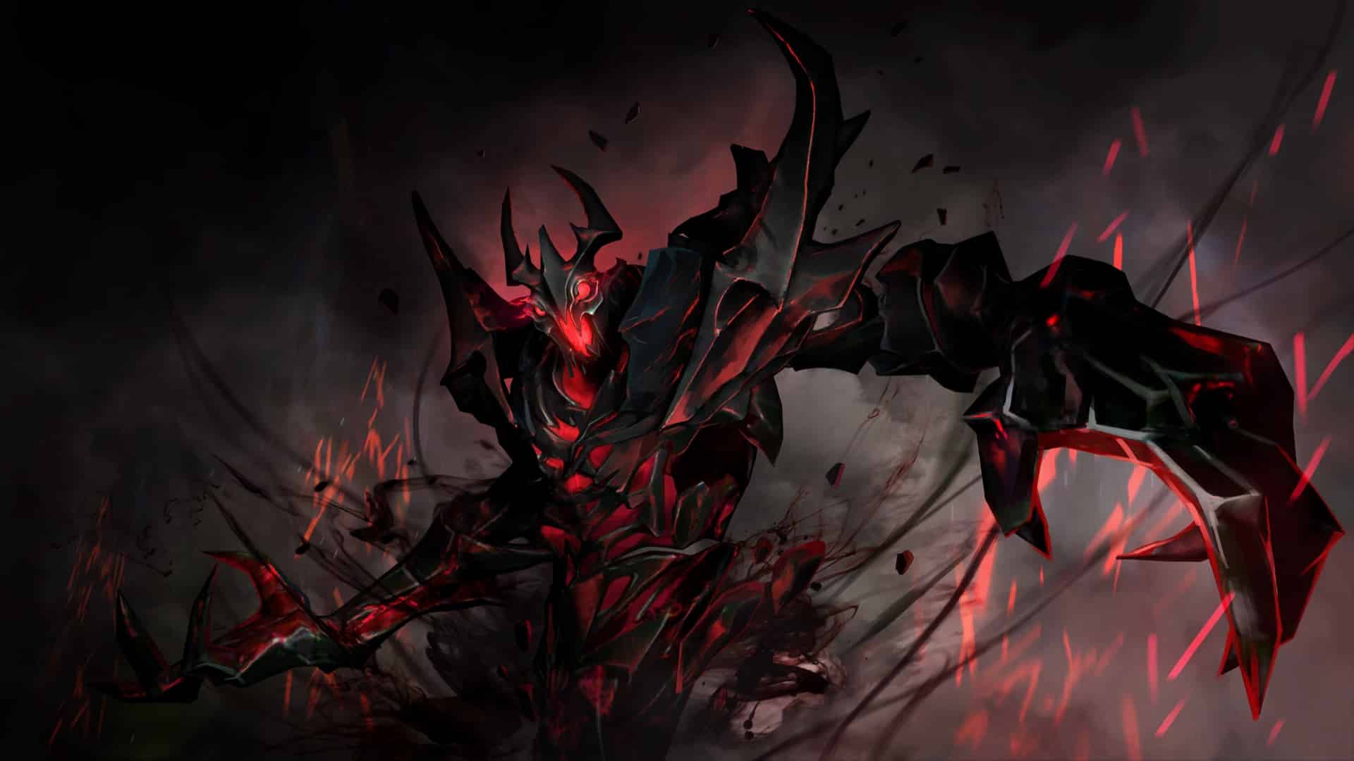 Shadow Fiend hits enemy heroes with increased damage