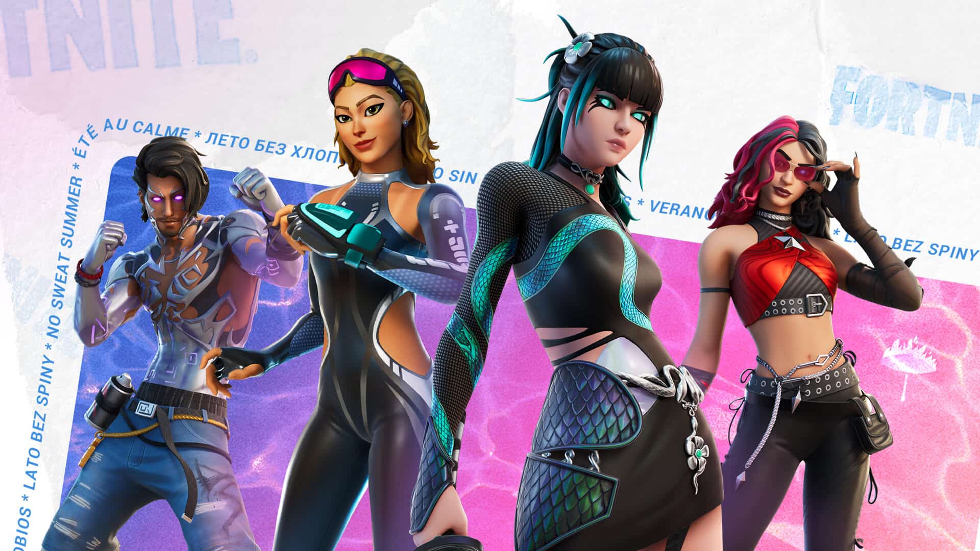 Fortnite No Sweat Summer Skins