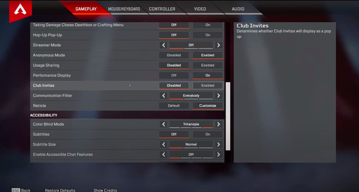 Best Apex Legends Settings
