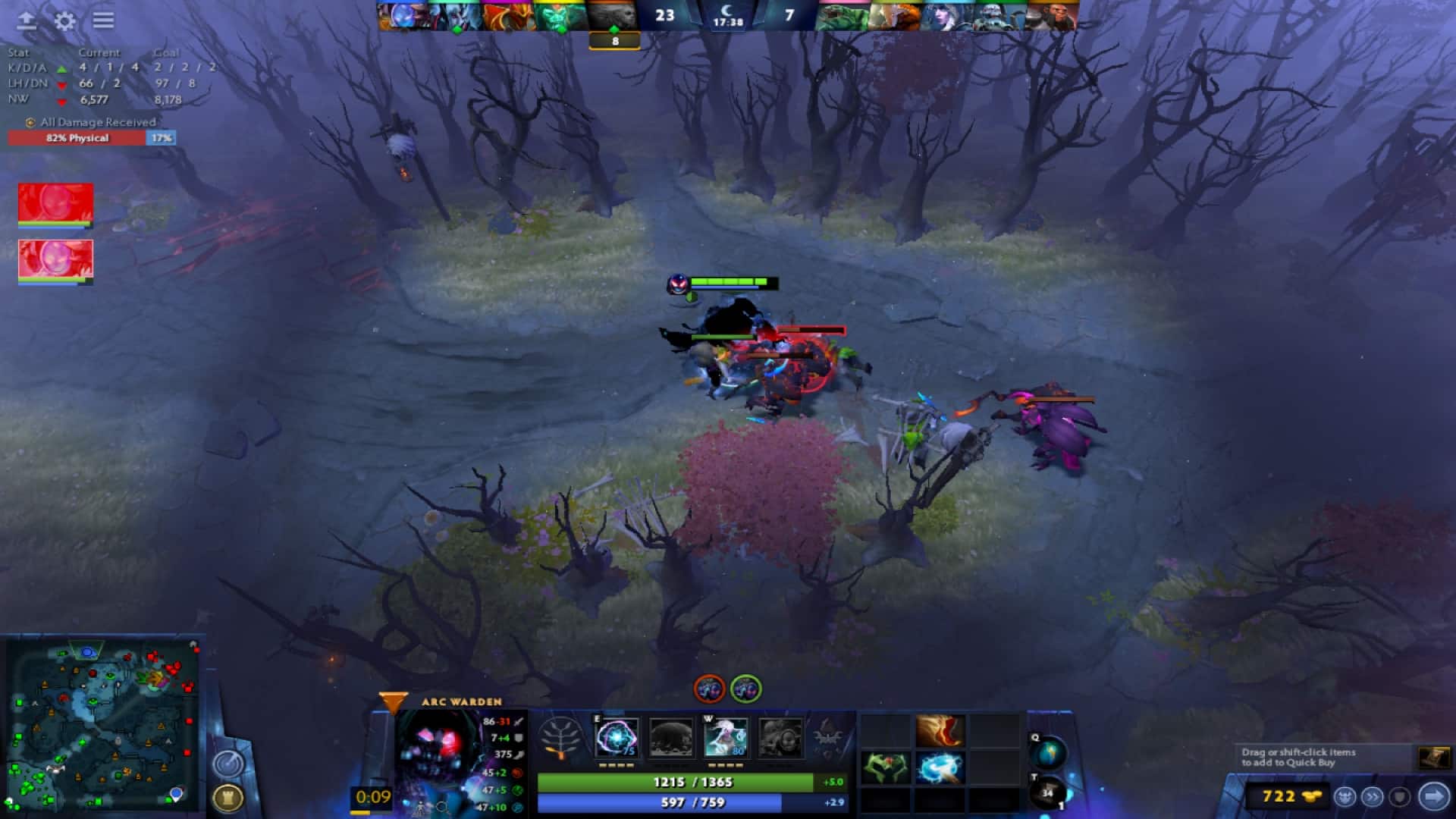 How to play Arc Warden in 7.32 - Boots of Travel - Tempest Double teleports to off lane