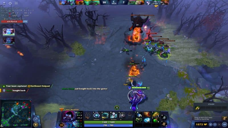 How to play Arc Warden in 7.32 - Maelstrom - Arc Warden free farms in lane
