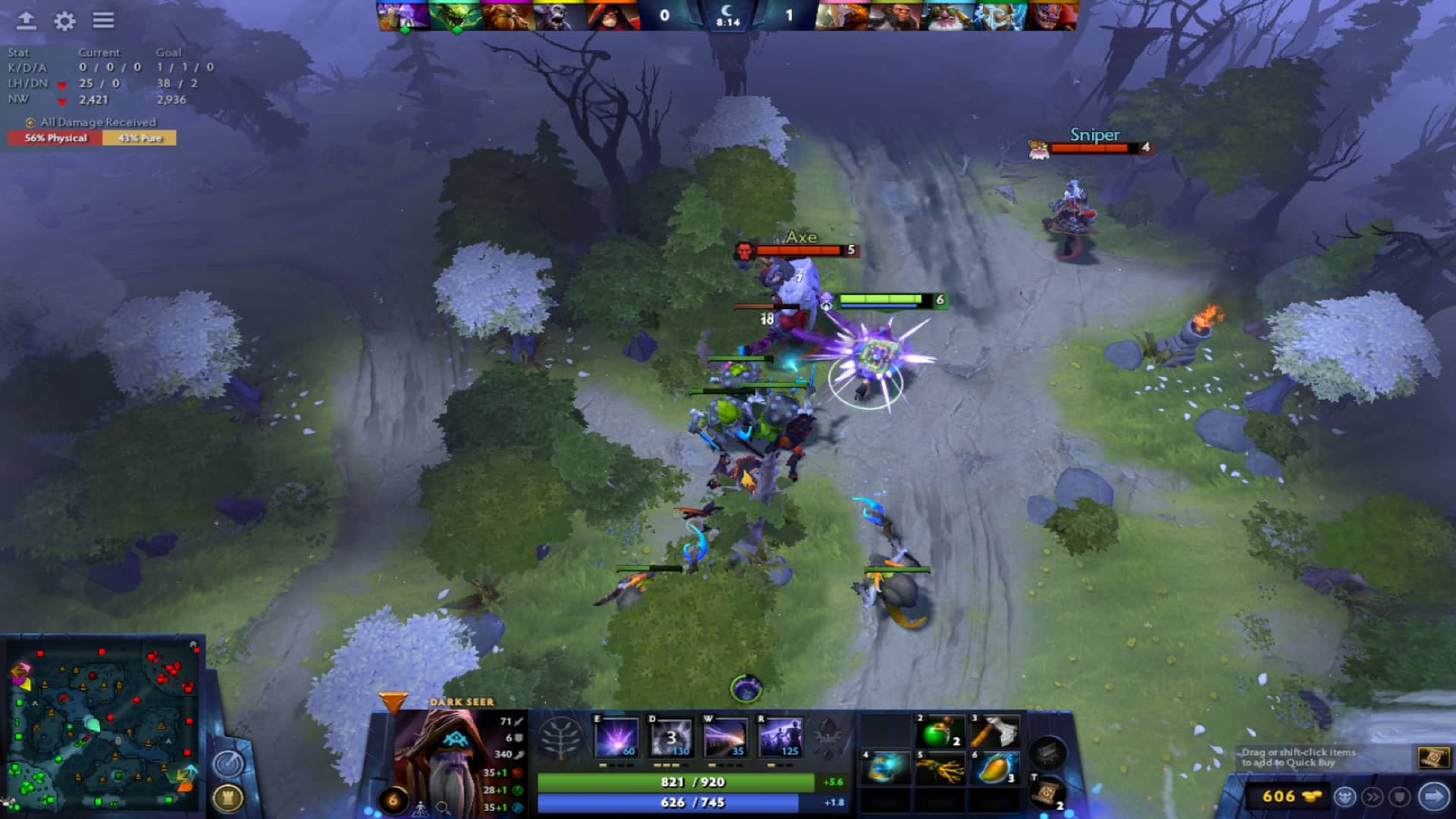 How to play Dark Seer in 7.31D - Dark Seer about to replenish mana for his team