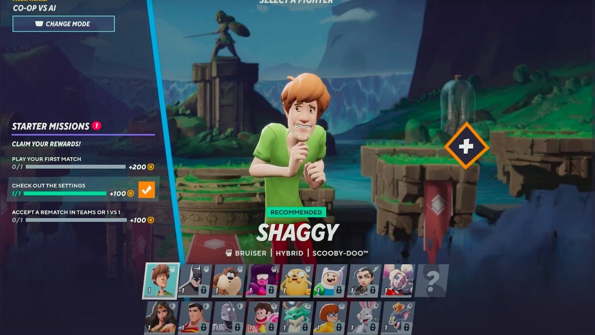 MultiVersus Tier List Shaggy