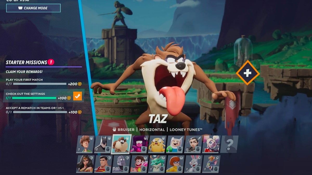 MultiVersus Tier List Taz