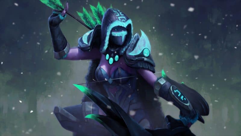 Top 5 Agility Heroes in 7.32 - Drow Ranger takes an arrow from her quiver