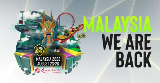 Dota 2 ESL One Malaysia 2022 Preview