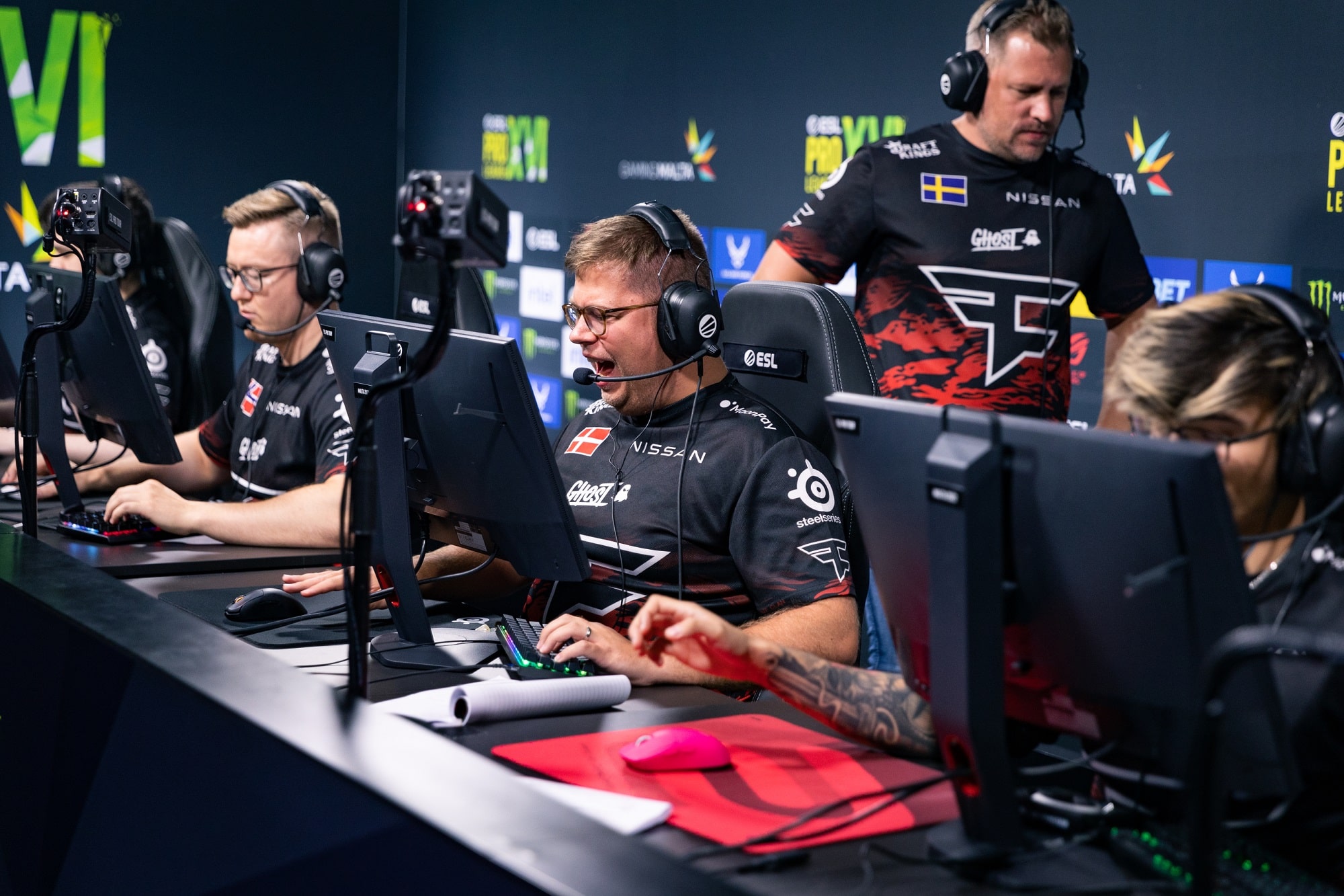 Faze Clan playing ESL Pro League Group Stage Karrigan_Copyright: Adela Sznajder/ESL