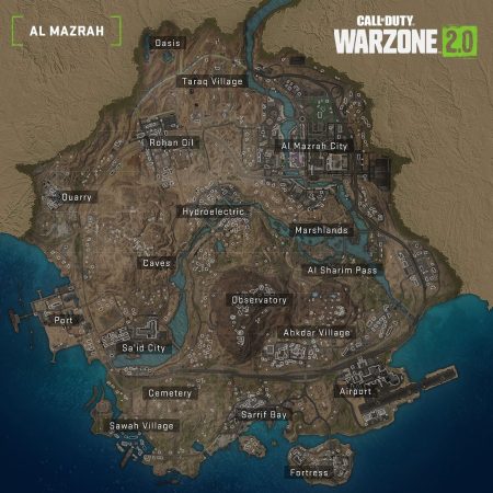 Al Mazrah Map