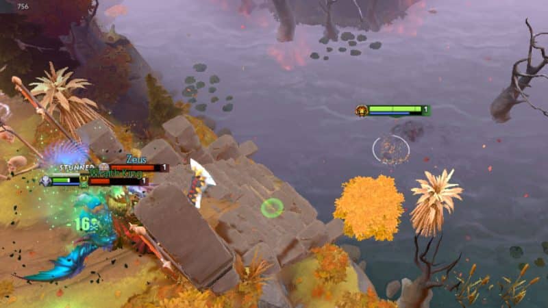 Clinz fights enemies with Skeleton Walk