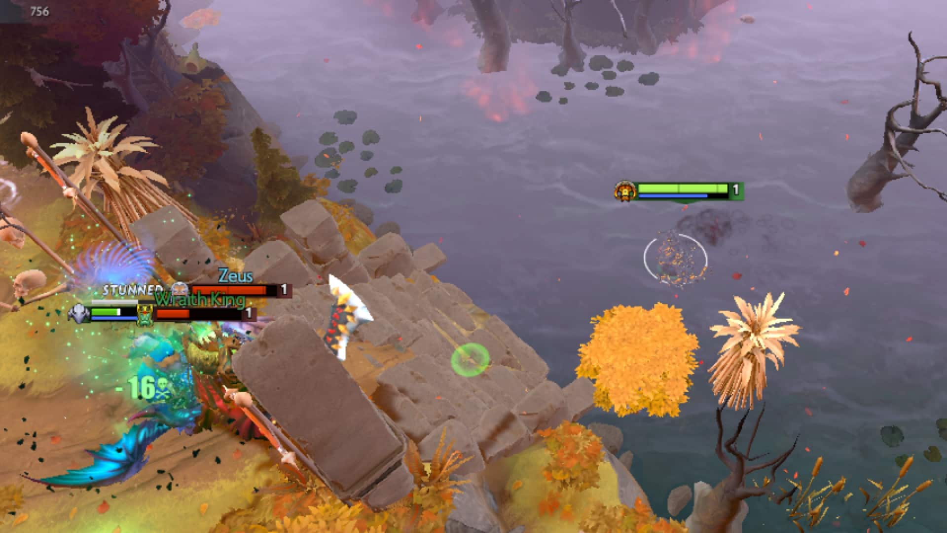 Clinz fights enemies with Skeleton Walk