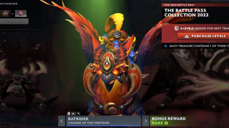 Batrider makes a royal entry