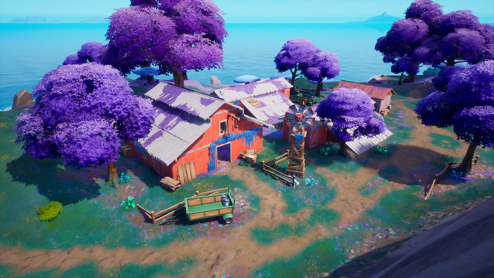 Best Landing Spots in Fortnite Chapter 3 Season 4 - The Farm