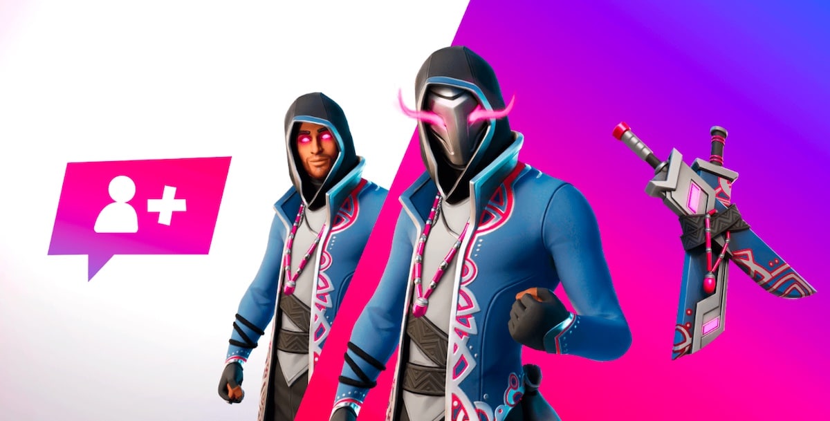 Fortnite Free Skins - Refer a Friend