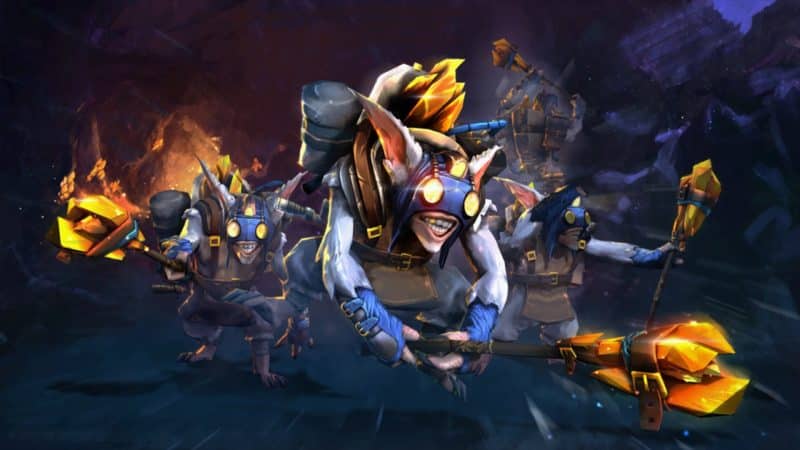 Meepo binds his enemies to the ground